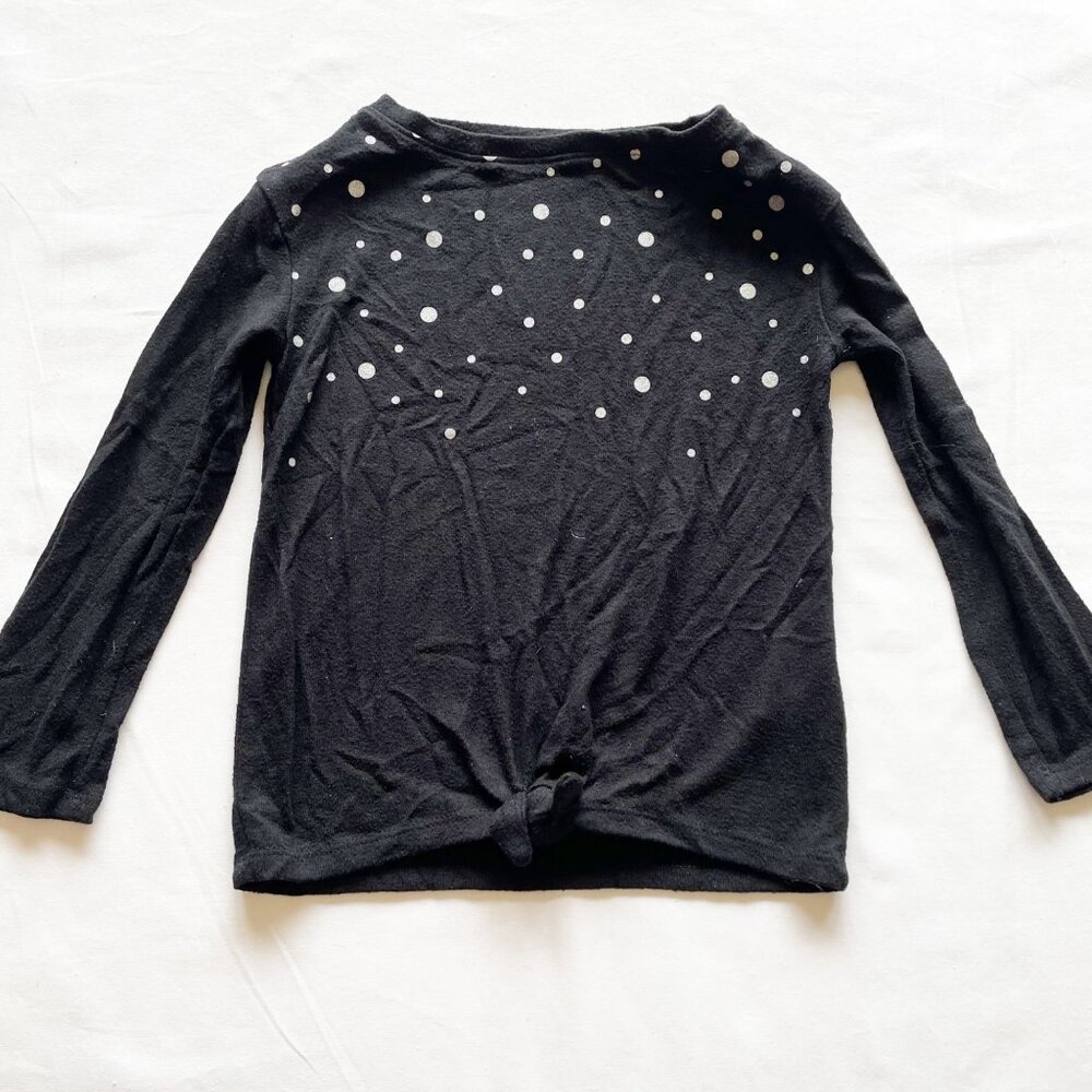 Cat & Jack Black Lightweight Sweater size 4/5